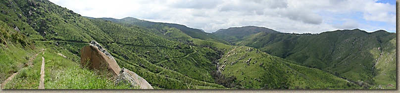 Pan Shot of Anderson Truck Trail