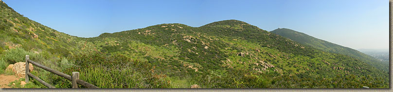 Cowles Mountain and Pyles Peak Pictures